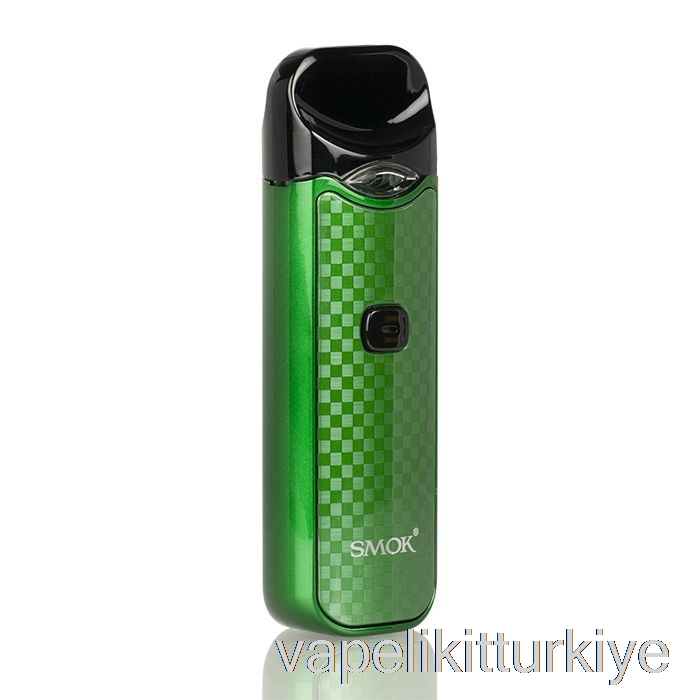 Vape Türkiye Smok Nord 15w Pod Kit Yeşil Karbon Fiber